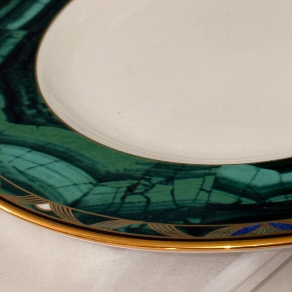 Lenox VTG “Kelly” 4 pc gold trim includes butter, salad, lunch, dinner plates-F - Picture 9 of 13